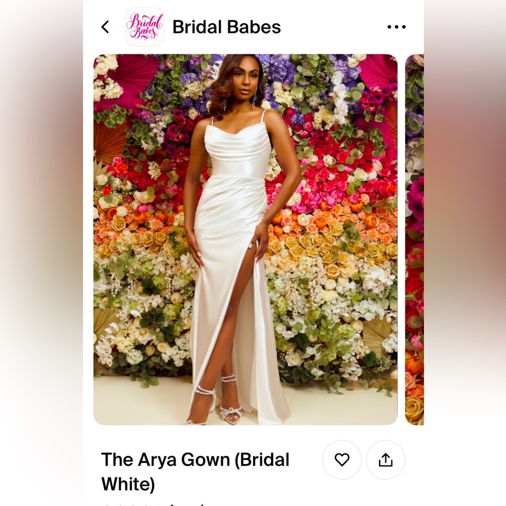 Bridal Babes Arya Bridal White Wedding Gown